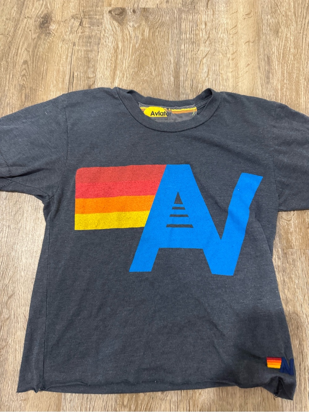 Women’s Aviater nation short sleeve tshirt size xs